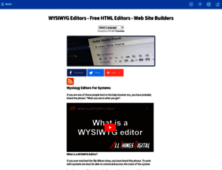 wysiwygeditors.net screenshot