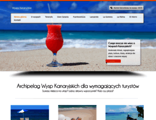 wyspykanaryjskie.com.pl screenshot