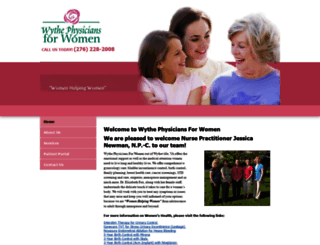 wythephysiciansforwomen.com screenshot