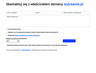 wytrawnie.pl screenshot
