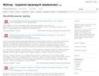 wytrop.homopedia.pl screenshot