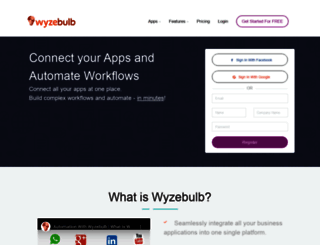 wyzebulb.com screenshot