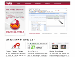 wyzo.com screenshot
