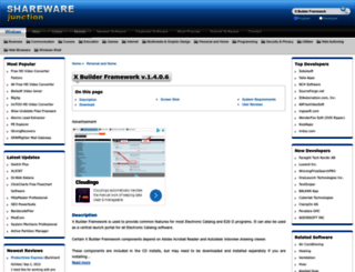 x-builder-framework.sharewarejunction.com screenshot