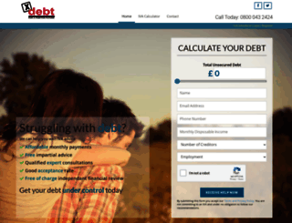x-debt.co.uk screenshot