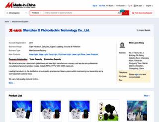x-technology.en.made-in-china.com screenshot