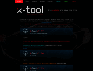 x-tool.org screenshot