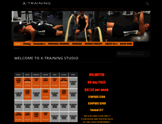 x-training.com.au screenshot