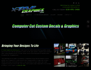 x-tremegraphics.com screenshot