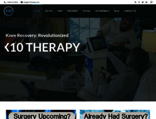 x10therapy.com screenshot