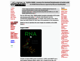 x3dna.org screenshot