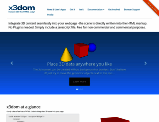 x3dom.org screenshot