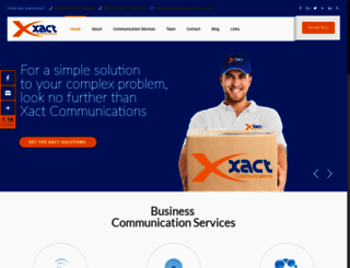 xactcommunications.com screenshot