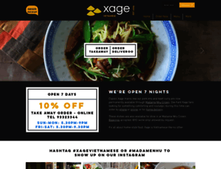 xage.com.au screenshot