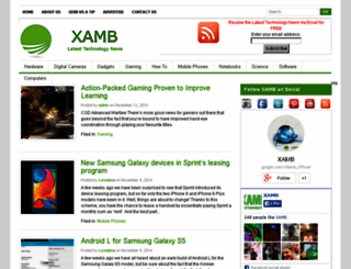xamb.com screenshot