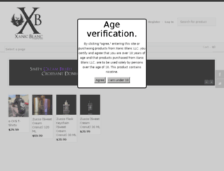 xanicblanc.com screenshot
