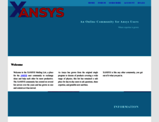 xansys.org screenshot