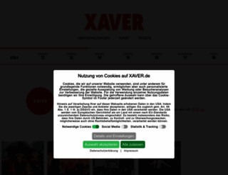 xaver.de screenshot