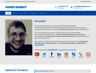 xavierbarbot.com screenshot