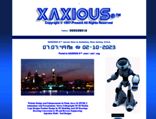 xaxious.com screenshot