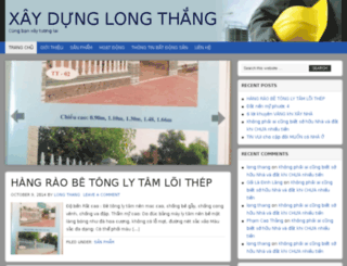 xaydunglongthang.com screenshot