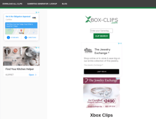 xbox-clips.com screenshot