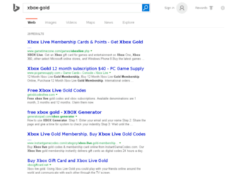 xbox-gold.com screenshot