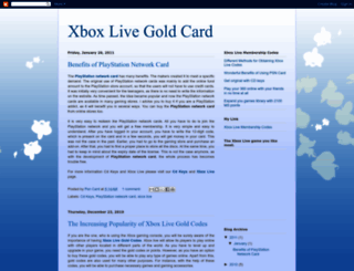 xbox-live-gold-card.blogspot.com screenshot