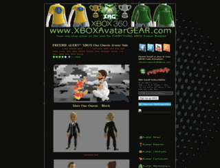 xboxavatargear.com screenshot