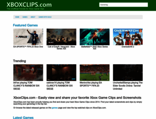 xboxclips.com screenshot