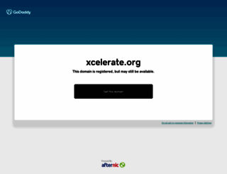 xcelerate.org screenshot