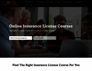 xceltesting.com screenshot