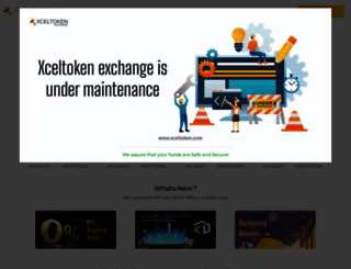 xceltoken.com screenshot