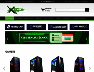 xcomp.com.br screenshot