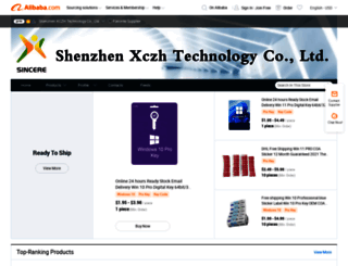 xczhtech.en.alibaba.com screenshot