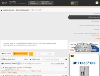 xda-university.com screenshot