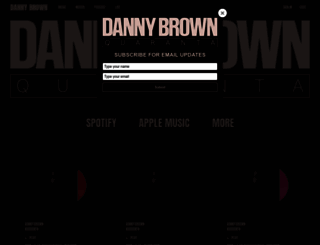 xdannyxbrownx.com screenshot