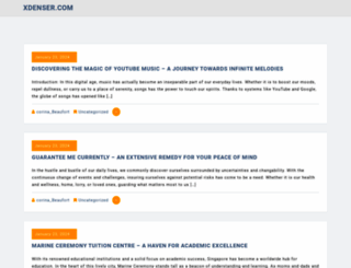 xdenser.com screenshot