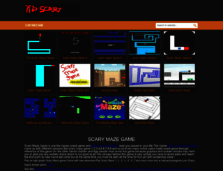 xdscarymazegame.com screenshot