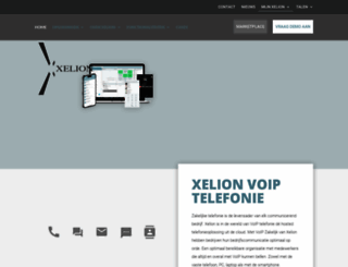 xelion.nl screenshot