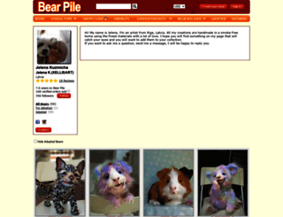 xellisart.bearpile.com screenshot