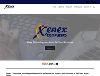 xenex.co.za screenshot