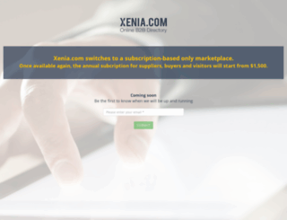 xenia.com screenshot