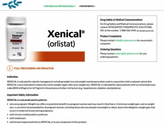 xenical.com screenshot