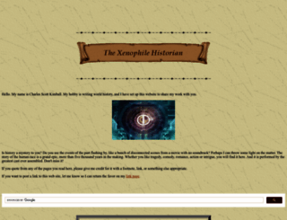 xenohistorian.faithweb.com screenshot