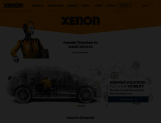 xenon-automation.com screenshot