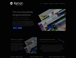 xenon-webdesign.co.uk screenshot