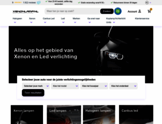 xenonlamp.nl screenshot