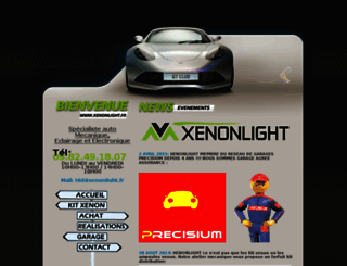 xenonlight.fr screenshot
