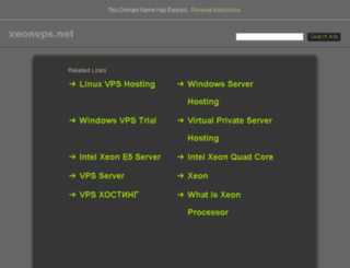 xeonvps.net screenshot